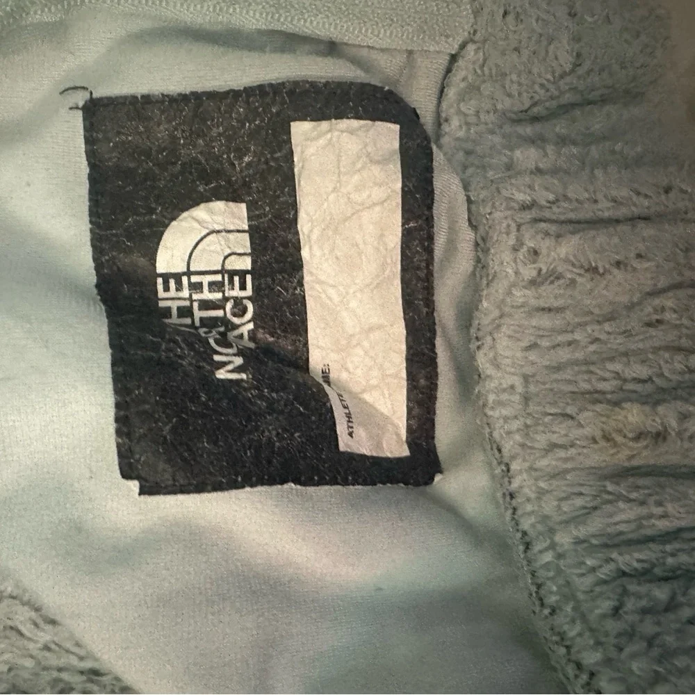 The North Face Plush Fuzzy Jacket in Pale Blue girls